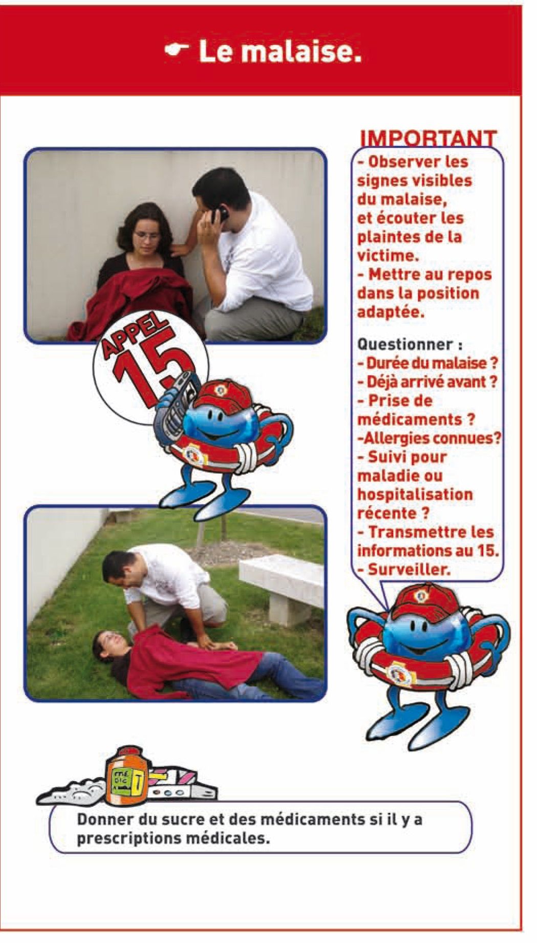 EP1/EP2:Fiche: Gestes De Premiers Secours